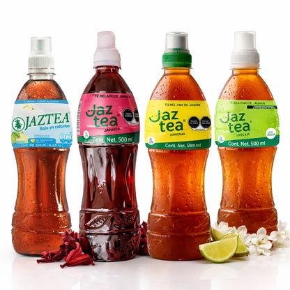 Jaztea 4 Pack Variety Bundle 500ml  (16.9 fl oz)