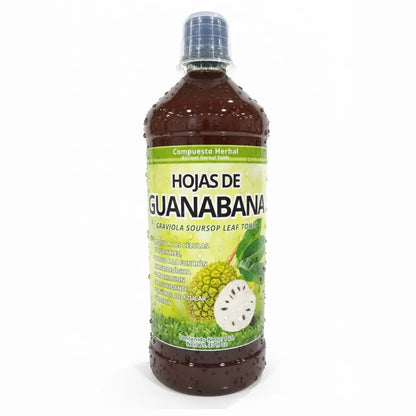 Hoja de Guanábana Herbal Tonic 1L (33.3Fl Oz)
