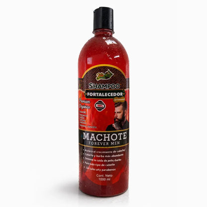 MACHOTE Hair & Beard Shampoo 1 Pack 33.9 fl oz (1L)