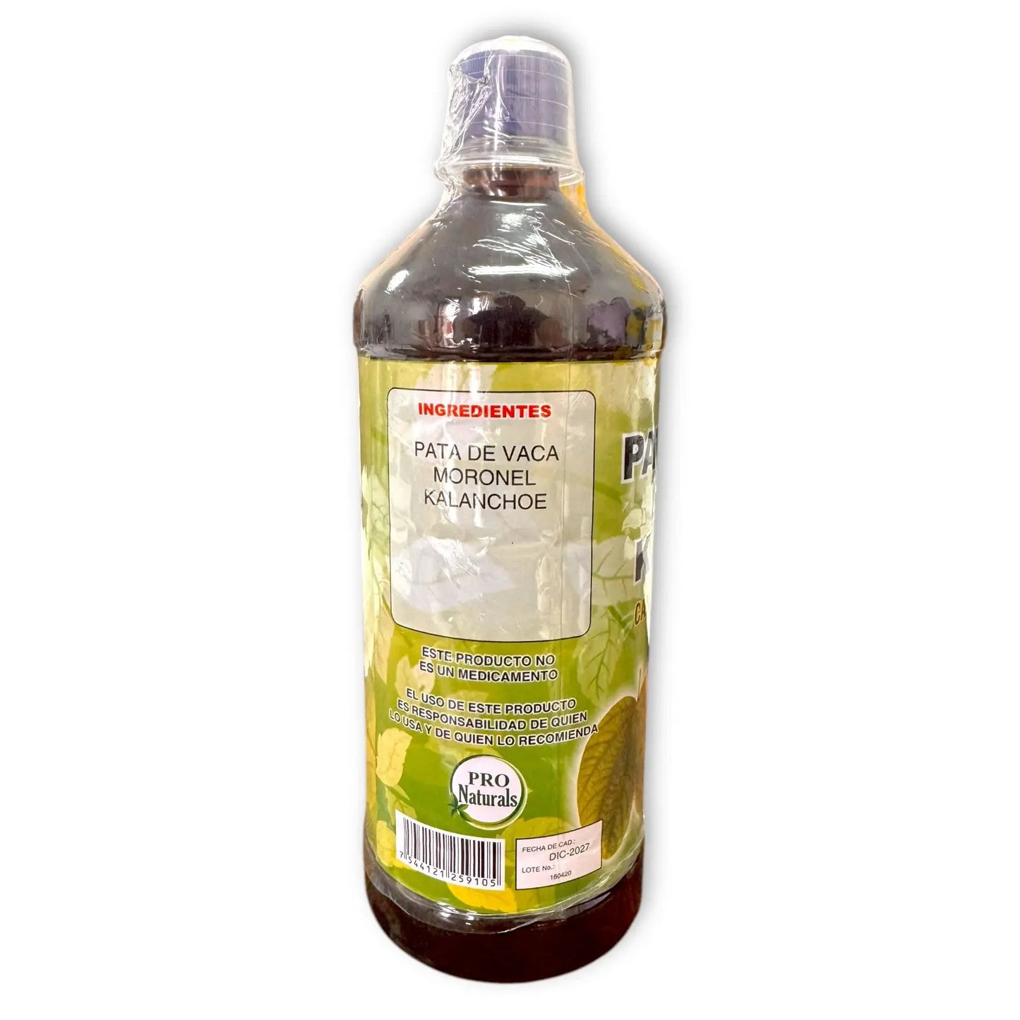Pata de Vaca, Moronel, Kalanchoe Tonic Juice 1 litro (33.3Fl Oz)