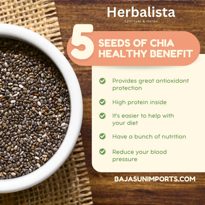 Herbalista - Premium Natural Chia Seeds