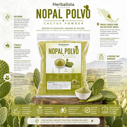 Nopal en Polvo 8oz (226g) – Mexican Cactus Powder