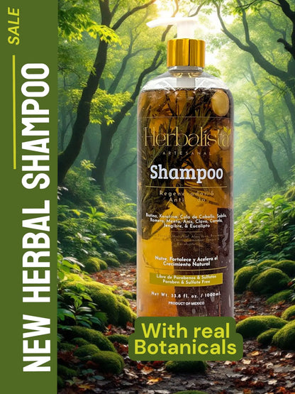 Herbalista Hair Repair Shampoo 1000ml + Collagen Treatment 250g