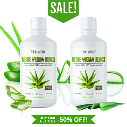 Herbalista Aloe Vera Juice Bundle 2 x 32oz (960ml)