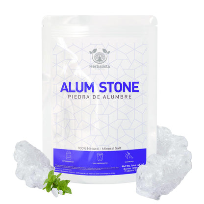 Premium Large Alum Crystal Shaving Stone 8oz (226g)