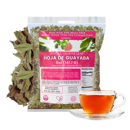 Wildcrafted Guava Leaf Tea (Hoja de Guayaba) - 5oz (141g)