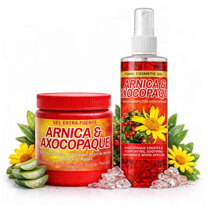 Arnica & Axocopaque Relief Duo Ointment + Massage Oil