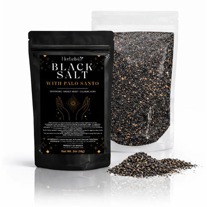 Herbalista Palo Santo + Black Salt 2oz (56g)