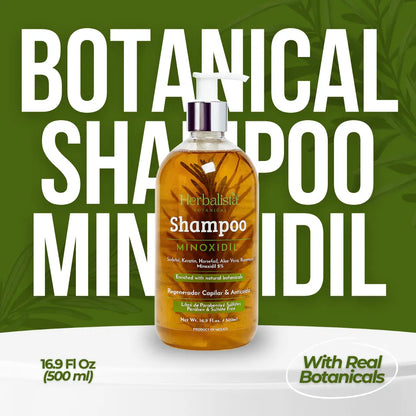 Herbalista Minoxidil Shampoo & Conditioner Set 2 x (16.9 fl oz 500ml)