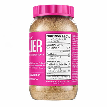 Herbalista MUJER Daily Fiber Powder 300g (10.58oz)