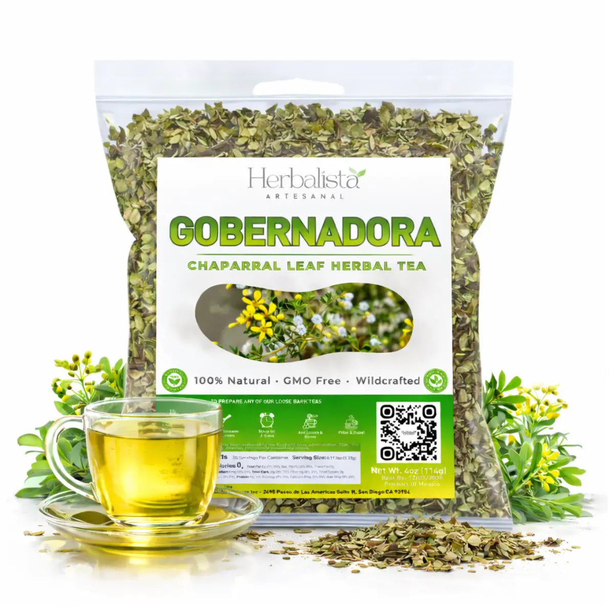 Gobernadora (Chaparral) Herbal Tea 4oz (113 g)