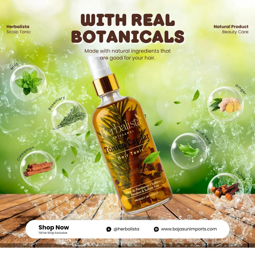 Herbalista Botanical Hair Tonic 250ml (8.45 fl oz)