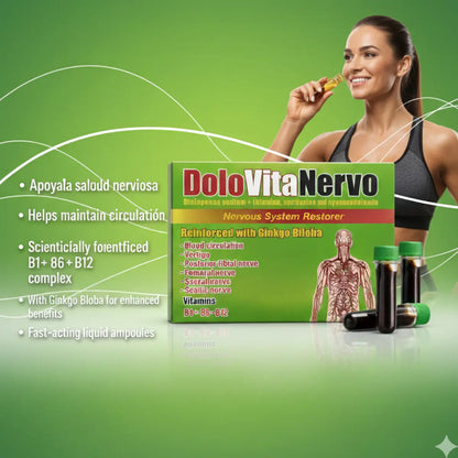 Dolo Vita Nervo Multivitamin Shots 24ct (15ml) – 2 Boxes