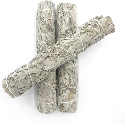 Yerbero White Sage Smudge Sticks 4 Inch 3-Pack