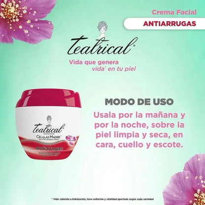 Teatrical Antiarrugas Anti-Wrinkle Facial Moisturizer 200g