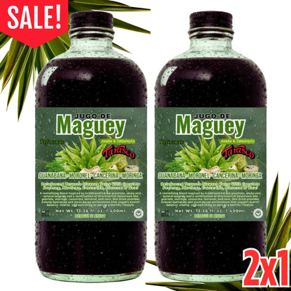 Jugo De Maguey Antioxidant Herbal Juice 32 fl oz