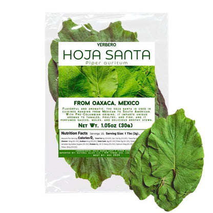 Yerbero Whole Hierba Santa Leaves 1.05 oz (30g)