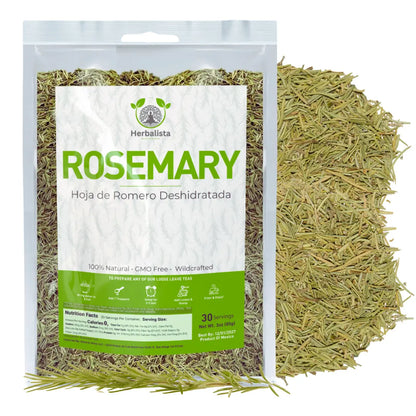 Aromatic Loose Whole Rosemary Dried Leaves 4oz (114g)