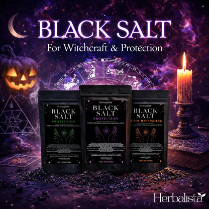 Herbalista Rose Petals Black Salt Ritual Blend 2oz (56g)