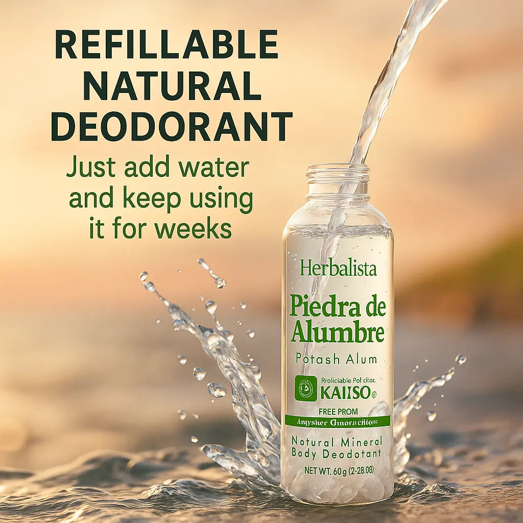 Herbalista Piedra Alumbre Deodorant Spray 80g 2-Pack