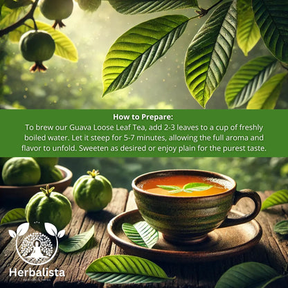 Wildcrafted Guava Leaf Tea (Hoja de Guayaba) - 5oz (141g)