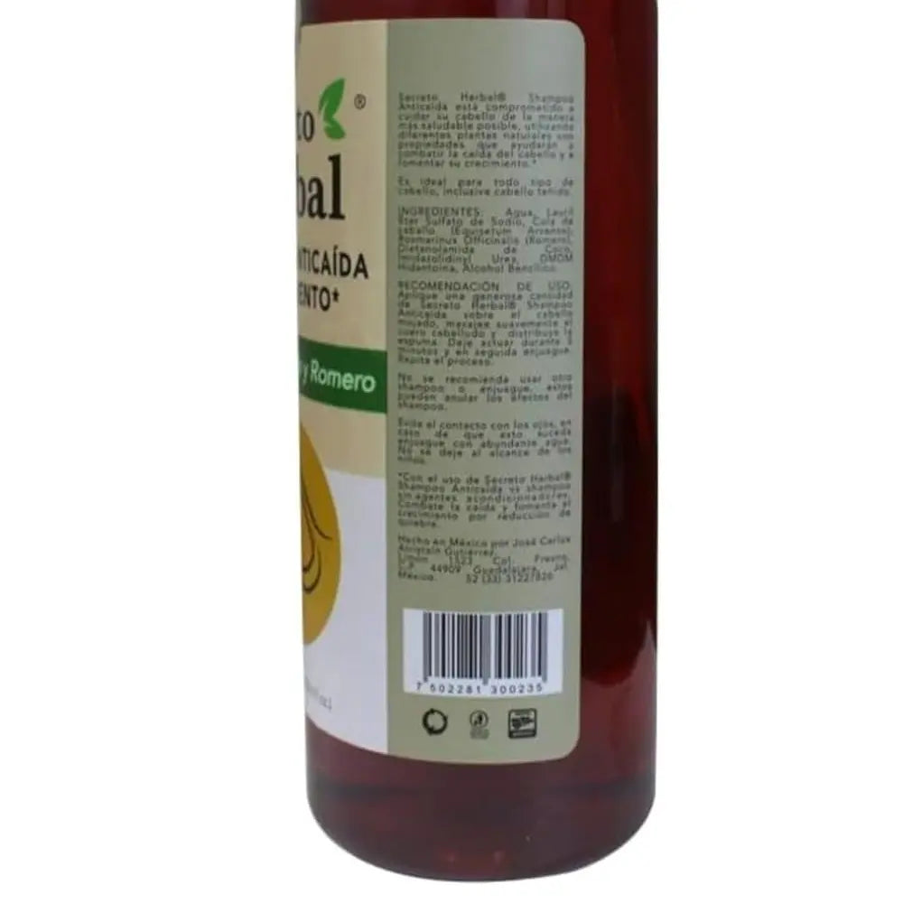Secreto Herbal Horsetail & Rosemary Shampoo 1L