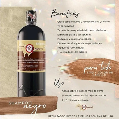 Yeguada Colageno & Caballo Negro Shampoo Bundle 1L