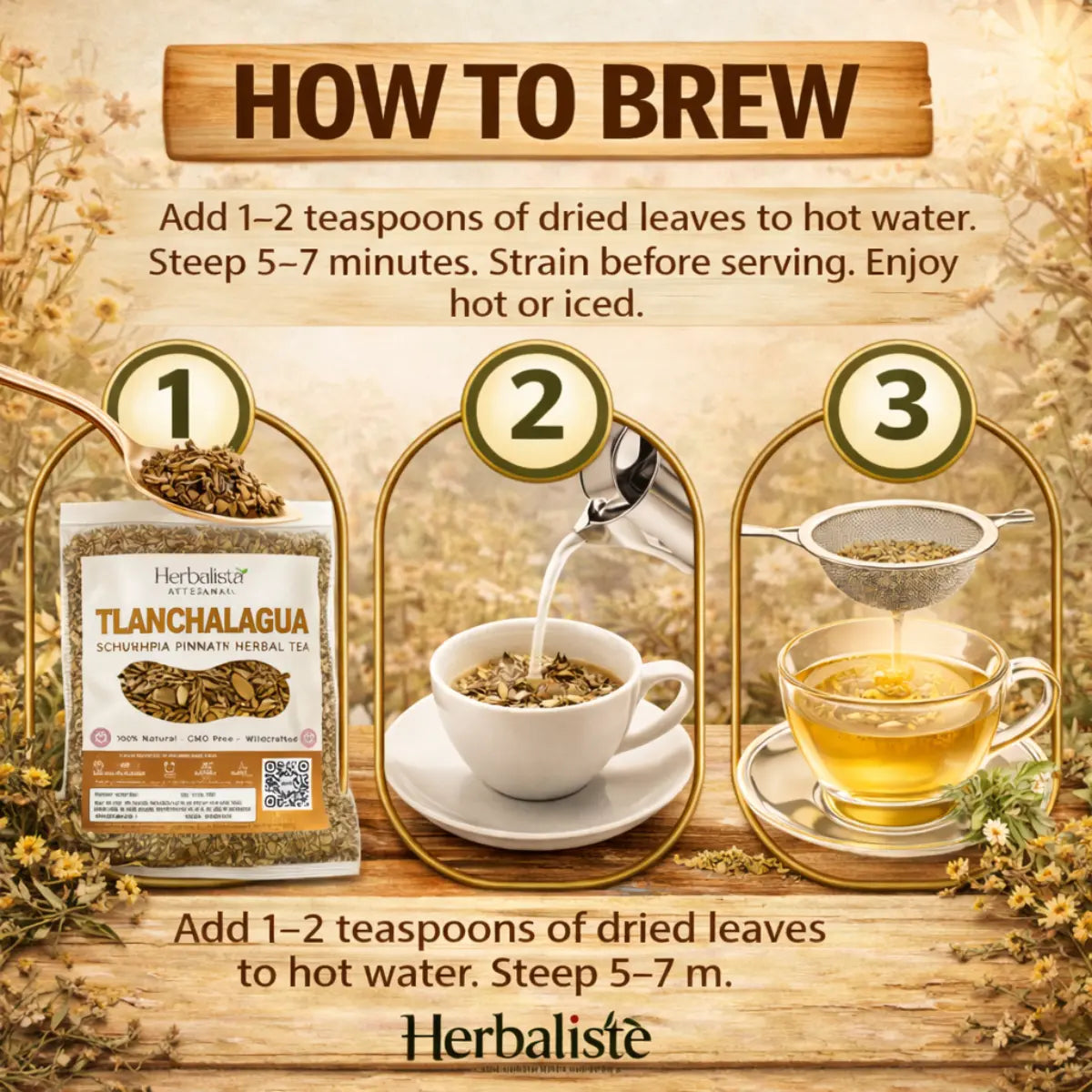 Herbalista Viral Tlanchalagua Herbal Tea 4 oz (113 g)