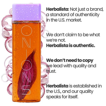 Herbalista Onions Extract Shampoo – 16.9 fl oz (500ml)