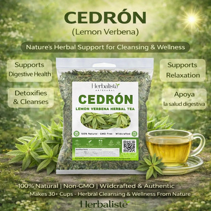 Lemon Verbena (Cedrón) Tea 4oz – Loose Leaf