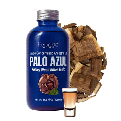 Palo Azul Tonic 16.9 fl oz + Loose Tea Bundle 4oz