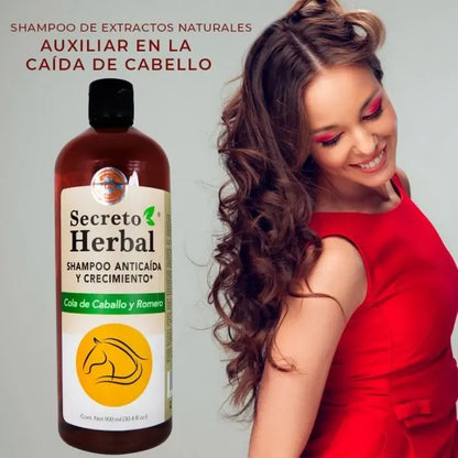 Secreto Herbal Horsetail & Rosemary Shampoo 1L