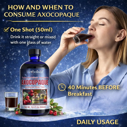 Premium Viral Axocopaque Herbal Tonic 500ml (16.9 fl oz)