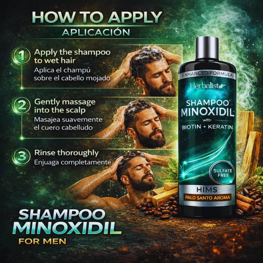 Minoxidil Men Shampoo & Conditioner Duo 32oz
