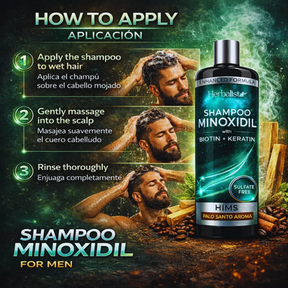 Minoxidil Men Shampoo & Conditioner Duo 32oz