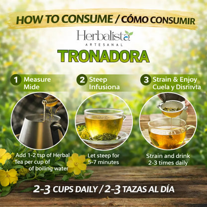 Tronadora Herbal Tea 4oz – Wildcrafted