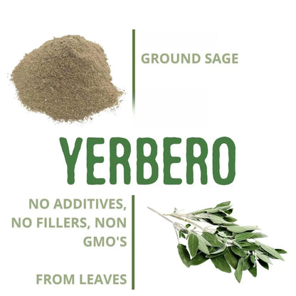 Yerbero Premium Ground Sage Leaf Powder 5 oz
