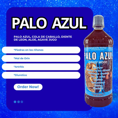 Palo Azul Herbal Juice Tonic 1L (33.3fl Oz)