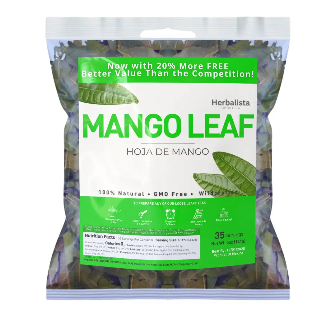 Wildcrafted Mango Leaf Tea (Hoja de Mango) 5oz