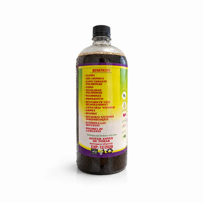 Pulmo Bronqui Tos Herbal Tonic 1 Liter (33 Fl Oz)