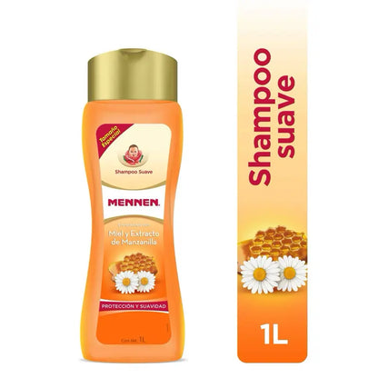 Mennen Honey & Chamomile Shampoo 2-Pack 33.9 fl oz