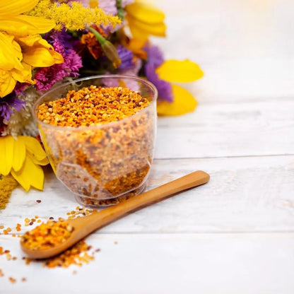 Premium Bee Pollen Granules 7oz (199 G) – 100% Natural
