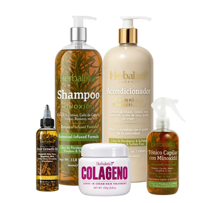 Herbalista Ultimate Minoxidil Hair Care Bundle