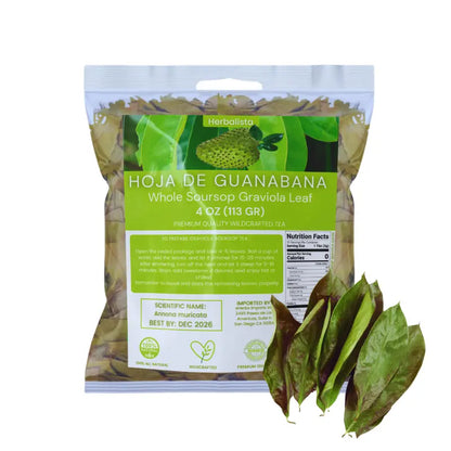 Guanabana Leaf Tea 2 Bag Bundle 4oz