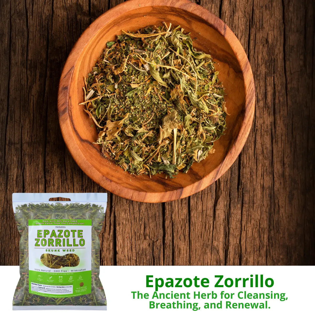 Epazote de Zorrillo Herbal Tea 5oz (141g)