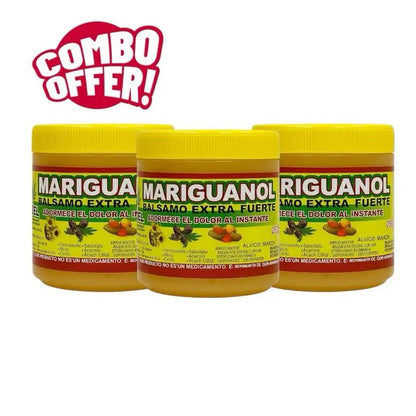 Mariguanol Extra Strength Balm 125g (3 Pack)