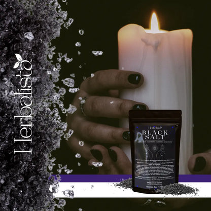Herbalista Black Salt for Protection 5oz (141G)