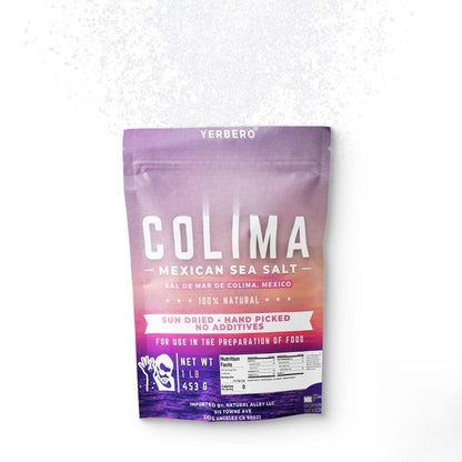 Yerbero Colima Mexican Sea Salt Unrefined 1lb (456g)