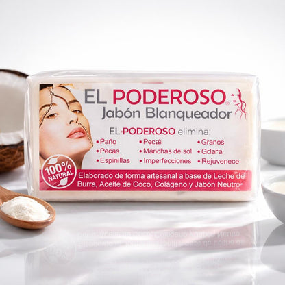 El Poderoso Handmade Facial Soap 100g