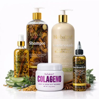 Herbalista Ultimate Hair Care Bundle 5 Piece Set